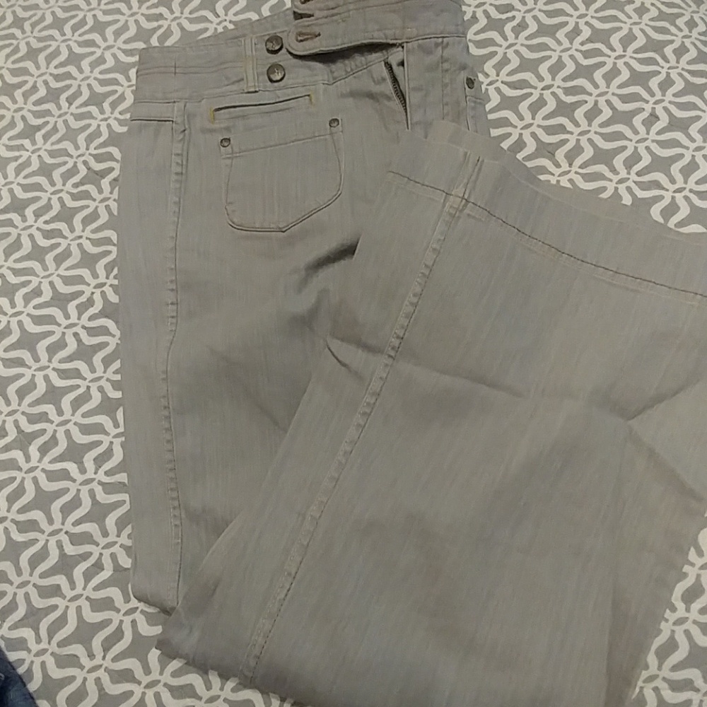 Wide leg Blue Jeans Made in Turkey